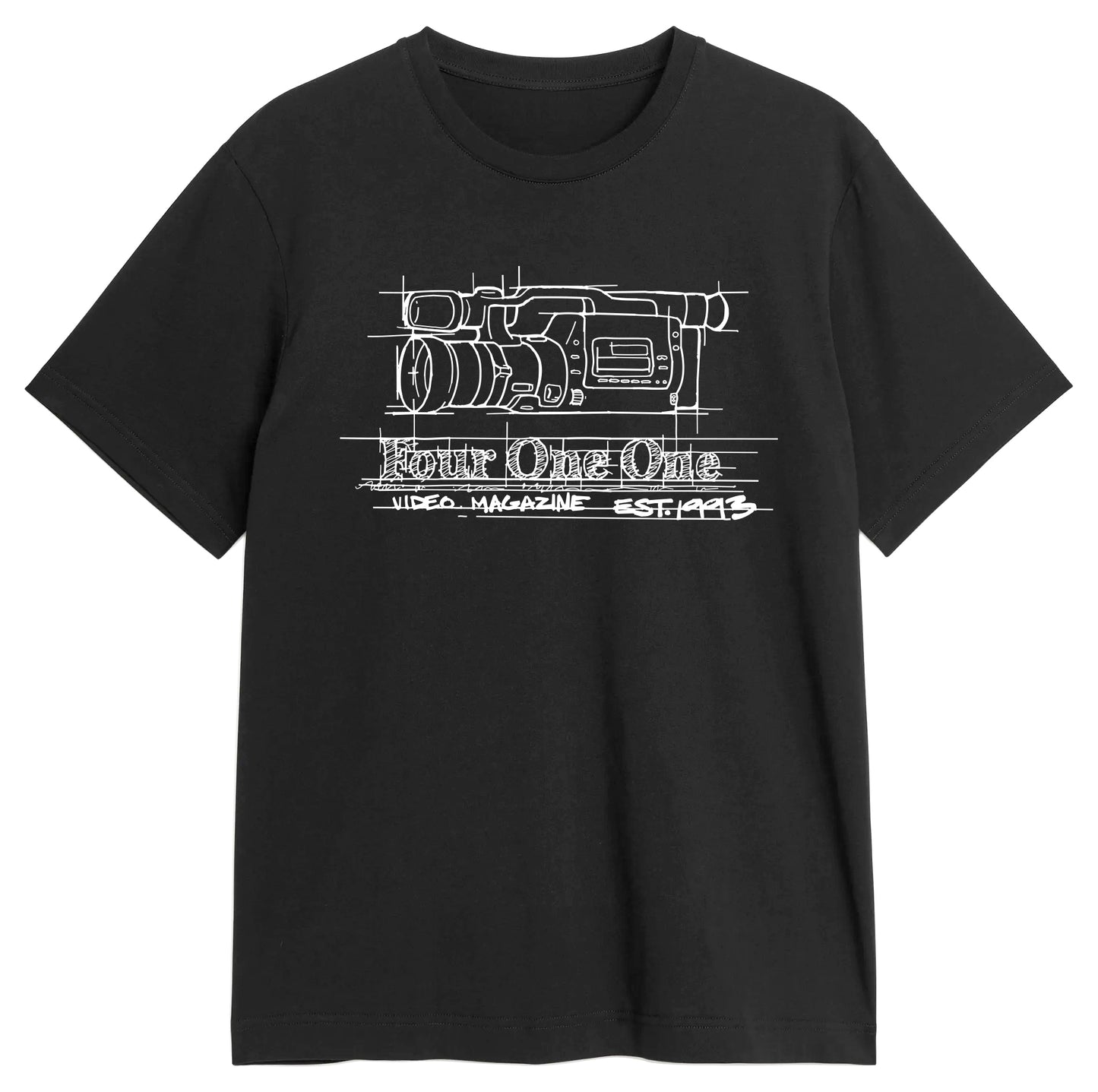 411VM VX3 S/S Tee Black
