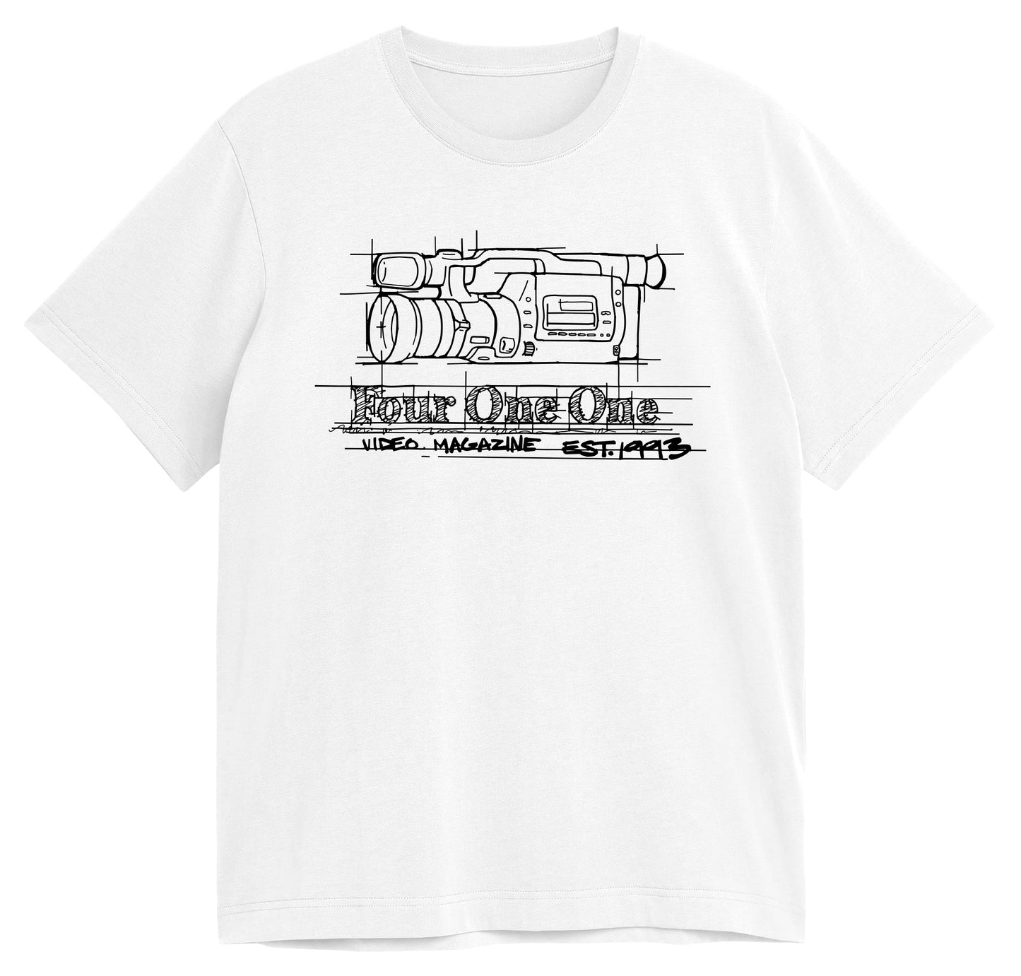 411VM VX3 S/S Tee White