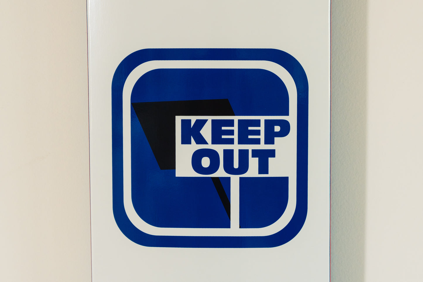 411VM Private Property Icon Deck 9.0" White