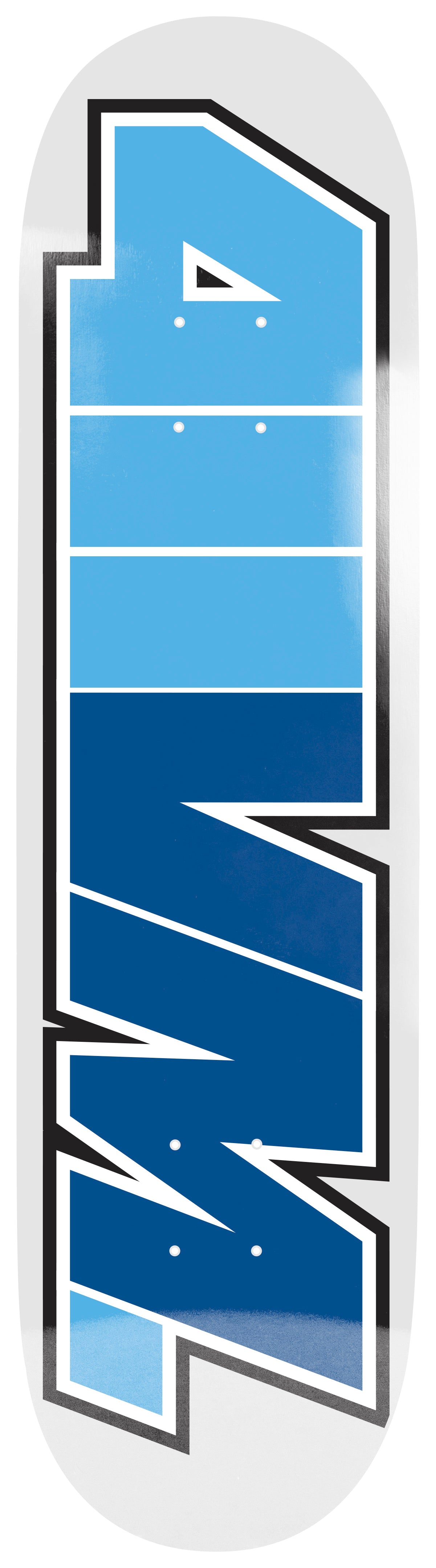 411VM Logo EX7 Deck 8.25" Baby Blue/Blue