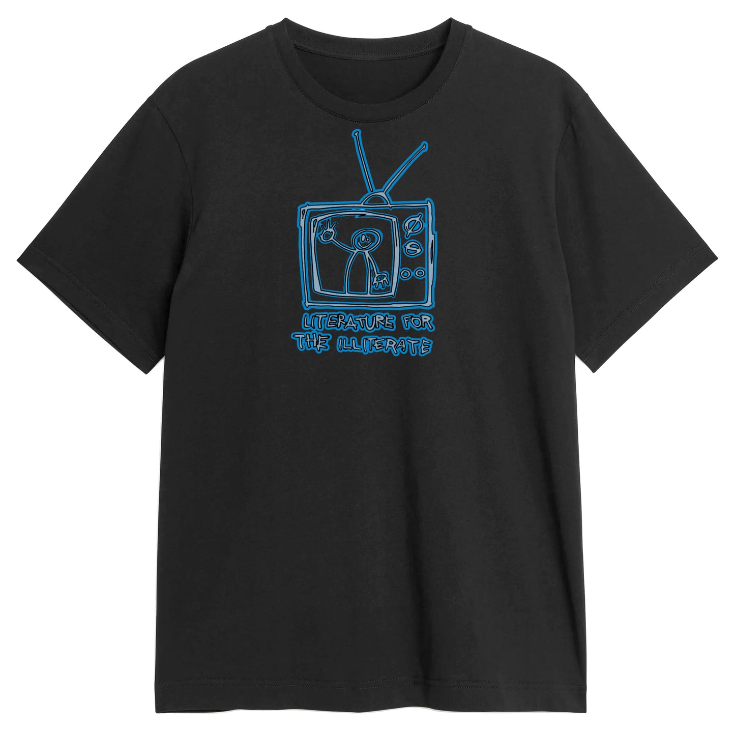411VM Literature S/S Tee Black