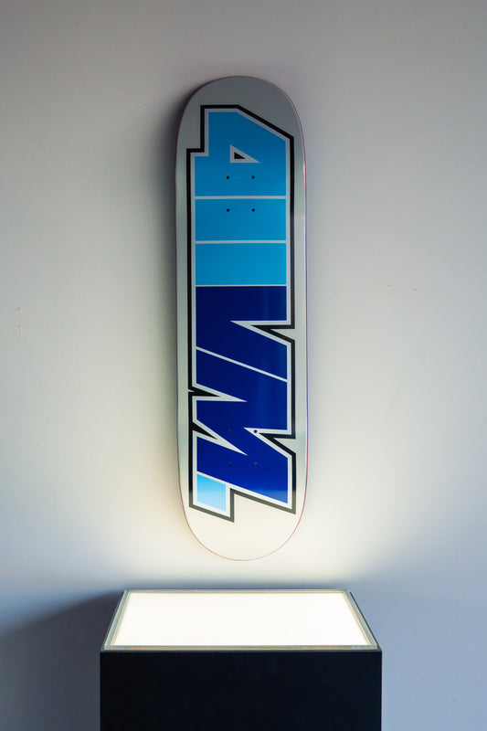 411VM Logo EX7 Deck 8.25" Baby Blue/Blue